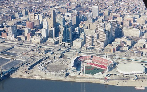 Riverfront Stadium Implosion