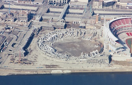 Riverfront Stadium Implosion