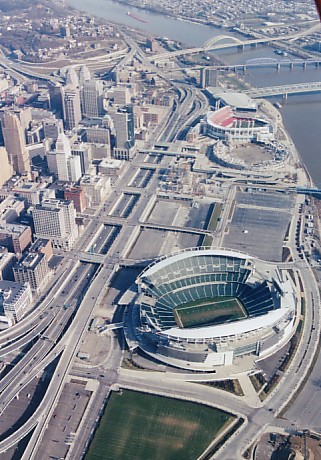 Riverfront Stadium Implosion